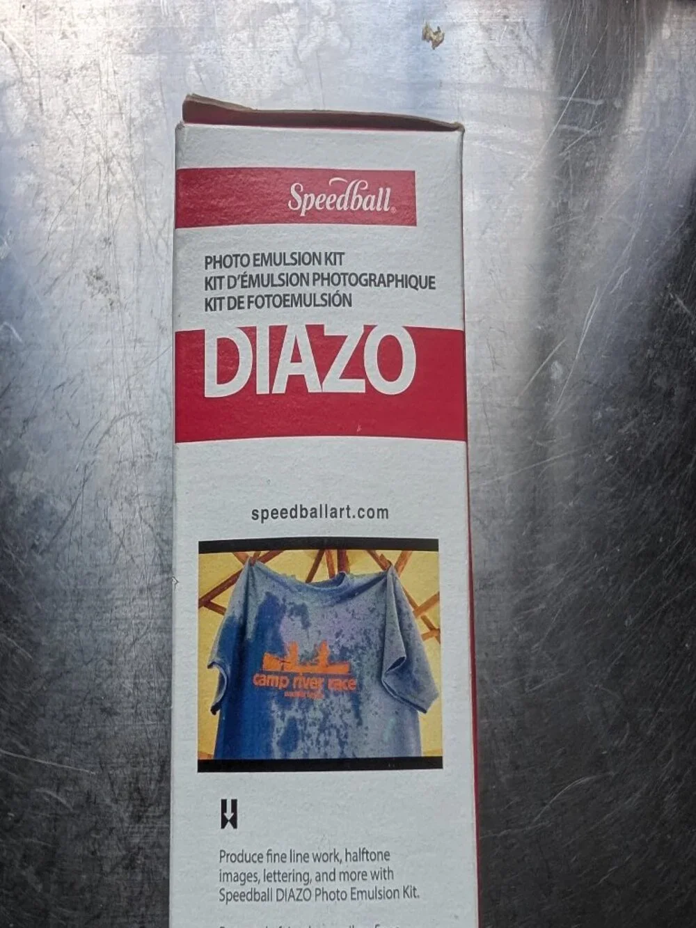 Speedball diazo photo